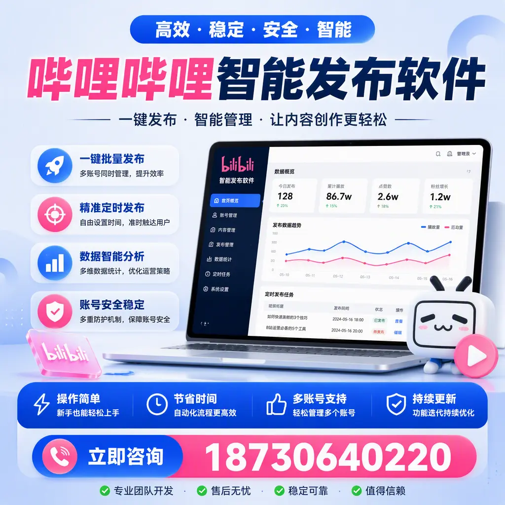 如何在 铜陵 制定有效的哔哩哔哩智能发布策略